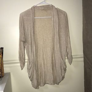 Cardigan with 3/4 sleeves
